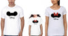Disney Family Half Sleeves T-Shirts-KidsFashionVilla