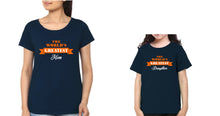 Load image into Gallery viewer, The World&#39;s Greatest Mom And Daughter Mother and Daughter Matching T-Shirt- KidsFashionVilla
