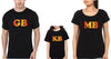 GB MB KB Family Half Sleeves T-Shirts-KidsFashionVilla