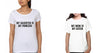 My Mom Is My Queen My Daughter Is My Princess Mother and Daughter Matching T-Shirt- KidsFashionVilla