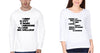 Father Daughter Father and Daughter Matching Full Sleeves T-Shirt- KidsFashionVilla