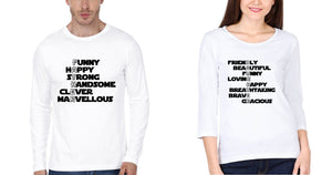 Father Daughter Father and Daughter Matching Full Sleeves T-Shirt- KidsFashionVilla