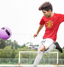 Load image into Gallery viewer, Manchester United Half Sleeves T-Shirt for Boy-KidsFashionVilla
