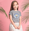 Manchester City Half Sleeves T-Shirt For Girls -KidsFashionVilla