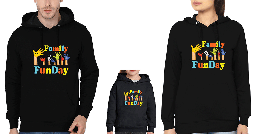 Family Funday Family Hoodies-KidsFashionVilla