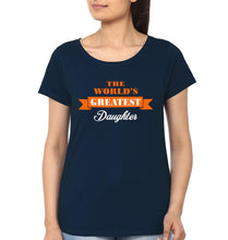 Load image into Gallery viewer, The World&#39;s Greatest Mom And Daughter Mother and Daughter Matching T-Shirt- KidsFashionVilla
