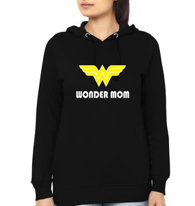 Wonder Mom Super Boy Mother and Son Matching Hoodies- KidsFashionVilla