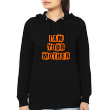 Load image into Gallery viewer, I Am Your Mother I know Mother and Son Matching Hoodies- KidsFashionVilla
