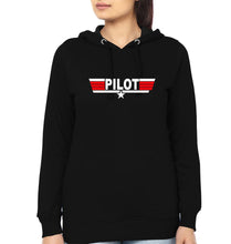 Load image into Gallery viewer, Pilot &amp; Co-Pilot Mother and Daughter Matching Hoodies- KidsFashionVilla
