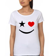 Load image into Gallery viewer, Smiley Family Half Sleeves T-Shirts-KidsFashionVilla

