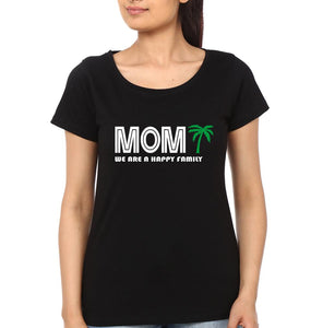 Dad Mom Baby Family Half Sleeves T-Shirts-KidsFashionVilla