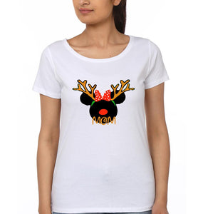 Mom Dad Baby Family Half Sleeves T-Shirts-KidsFashionVilla