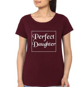 Perfect Dad Perfect Daughter Father and Daughter Matching T-Shirt- KidsFashionVilla
