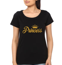 Load image into Gallery viewer, King Princess Father and Daughter Matching T-Shirt- KidsFashionVilla
