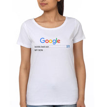 Load image into Gallery viewer, Worlds Best Mom Mother and Son Matching T-Shirt- KidsFashionVilla
