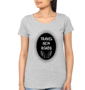 Travel New Roads Family Half Sleeves T-Shirts-KidsFashionVilla