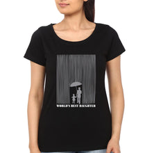 Load image into Gallery viewer, World&#39;s Best Dad Daughter Father and Daughter Matching T-Shirt- KidsFashionVilla
