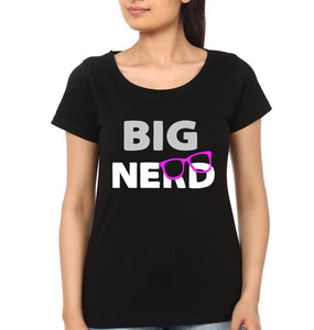 Big Nerd Little Nerd Mother and Son Matching T-Shirt- KidsFashionVilla