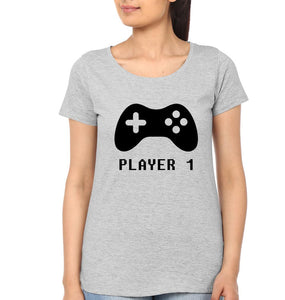 Player1 Player2 Mother and Son Matching T-Shirt- KidsFashionVilla