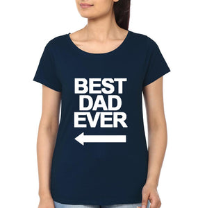 Best Daughter Ever & Best Dad Ever Father and Daughter Matching T-Shirt- KidsFashionVilla