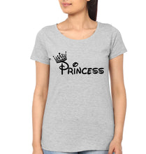 Load image into Gallery viewer, Queen Princess Mother and Daughter Matching T-Shirt- KidsFashionVilla
