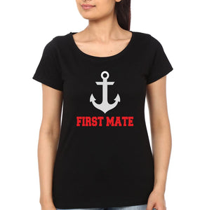 Captain First Mate Father and Daughter Matching T-Shirt- KidsFashionVilla