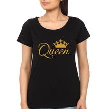 Load image into Gallery viewer, Queen Prince Mother and Son Matching T-Shirt- KidsFashionVilla
