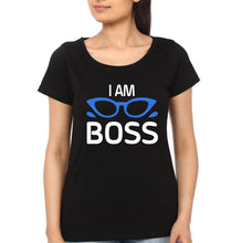 Load image into Gallery viewer, I Used To Be Boss &amp; I Am Boss Father and Daughter Matching T-Shirt- KidsFashionVilla
