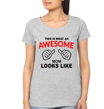 Load image into Gallery viewer, This is What An Awesome Mom Looks Like Mother and Son Matching T-Shirt- KidsFashionVilla
