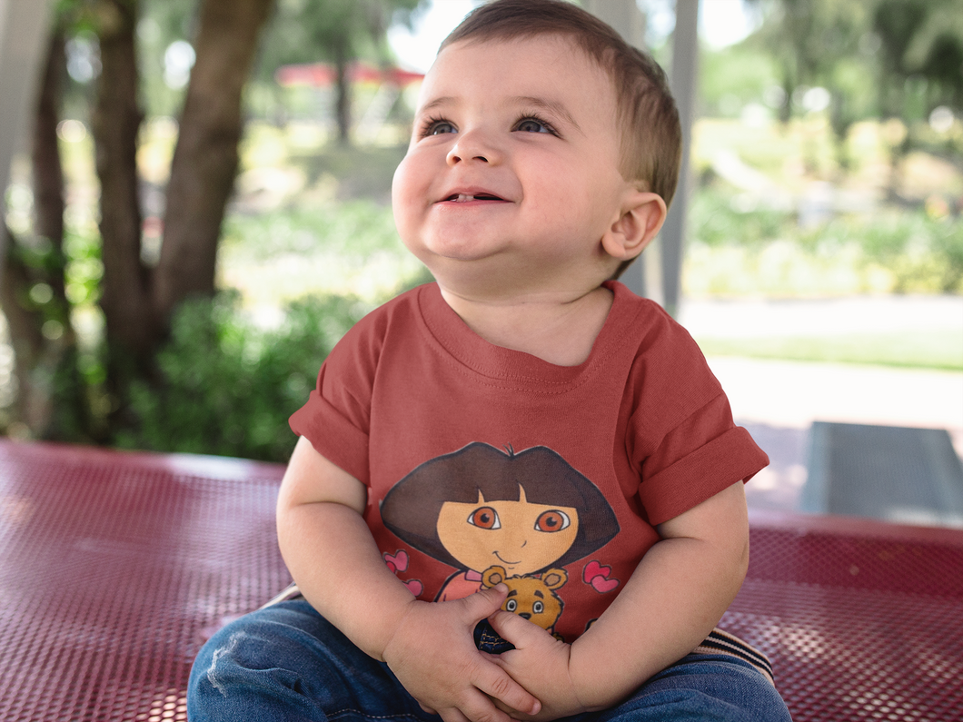 Cute Cartoon Half Sleeves T-Shirt for Boy-KidsFashionVilla