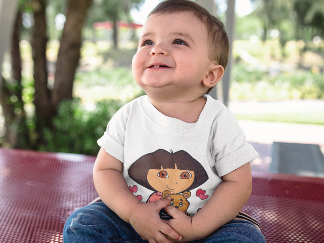 Cute Cartoon Half Sleeves T-Shirt for Boy-KidsFashionVilla