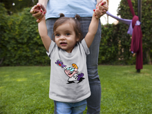 Load image into Gallery viewer, Cute Cartoon Half Sleeves T-Shirt For Girls -KidsFashionVilla

