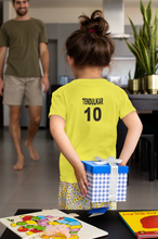 Load image into Gallery viewer, Tendulkar 10  Half Sleeves T-Shirt For Girls -KidsFashionVilla
