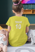 Load image into Gallery viewer, Tendulkar 10  Half Sleeves T-Shirt For Girls -KidsFashionVilla
