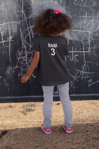 Raina 3 Half Sleeves T-Shirt For Girls -KidsFashionVilla