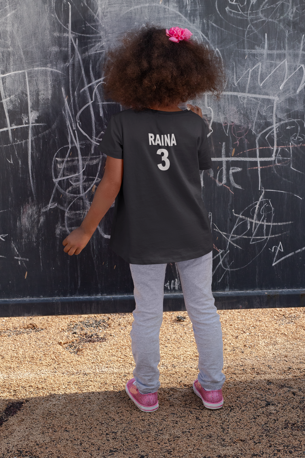 Raina 3 Half Sleeves T-Shirt For Girls -KidsFashionVilla