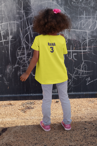 Raina 3 Half Sleeves T-Shirt For Girls -KidsFashionVilla