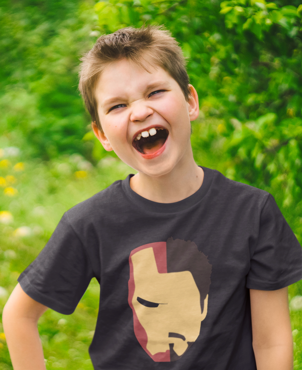 Iron Man Web Series Half Sleeves T-Shirt for Boy-KidsFashionVilla