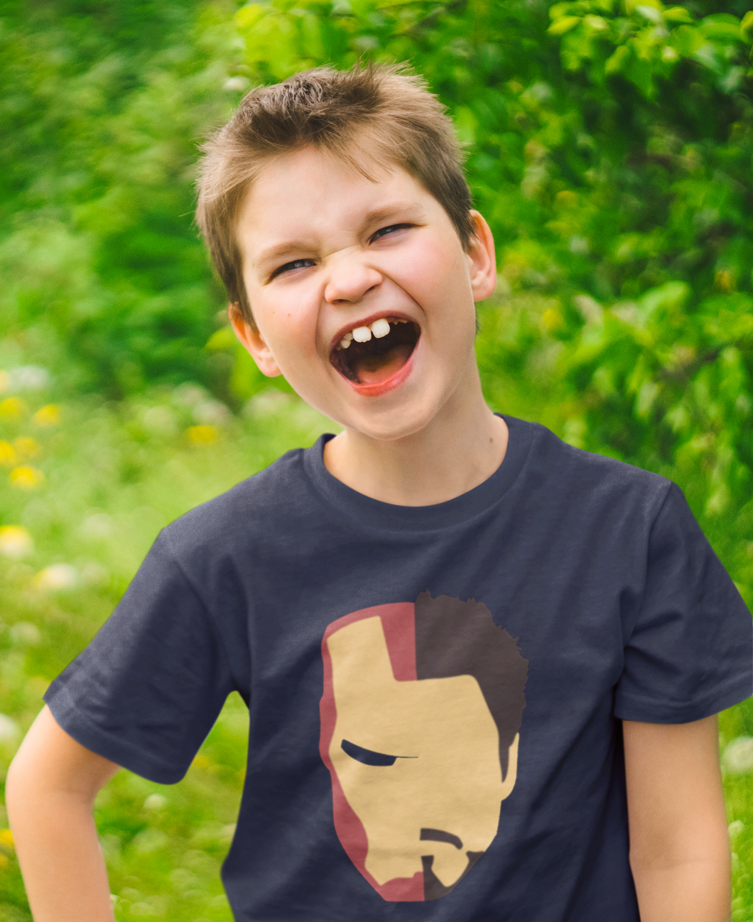 Iron Man Web Series Half Sleeves T-Shirt for Boy-KidsFashionVilla