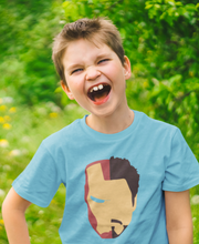 Load image into Gallery viewer, Iron Man Web Series Half Sleeves T-Shirt for Boy-KidsFashionVilla
