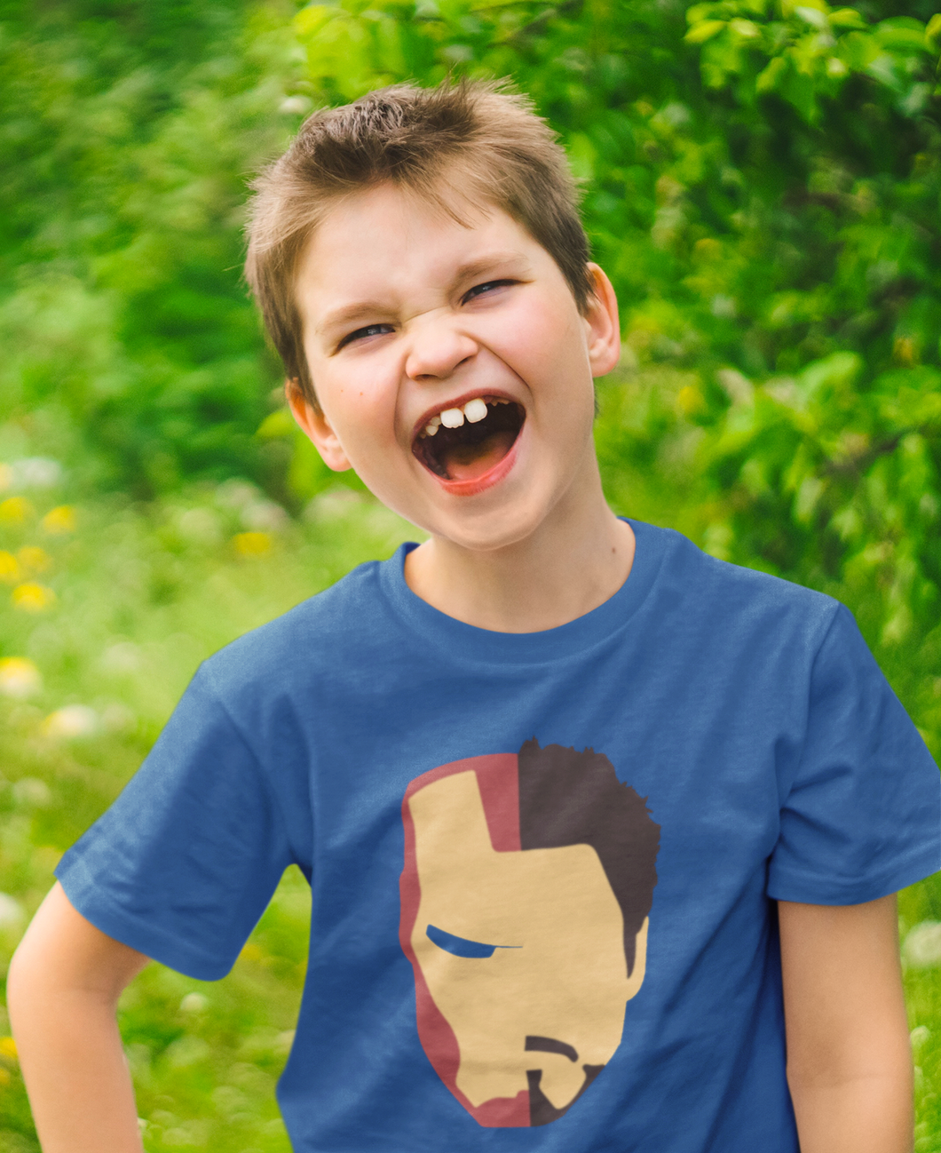 Iron Man Web Series Half Sleeves T-Shirt for Boy-KidsFashionVilla
