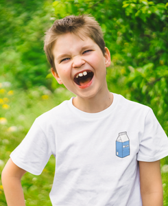 Milk Minimals Half Sleeves T-Shirt for Boy-KidsFashionVilla