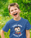 Super Heros Never Sleeps Half Sleeves T-Shirt for Boy-KidsFashionVilla