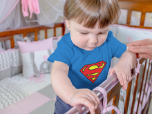 Load image into Gallery viewer, Superhero Rompers for Baby Girl- KidsFashionVilla
