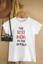 Load image into Gallery viewer, Best Mom In The World Mother And Son White Matching T-Shirt- KidsFashionVilla
