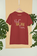 Load image into Gallery viewer, Best Mom Ever Mother And Son Red Matching T-Shirt- KidsFashionVilla
