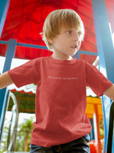 Load image into Gallery viewer, No Change No Growth Minimals Half Sleeves T-Shirt for Boy-KidsFashionVilla
