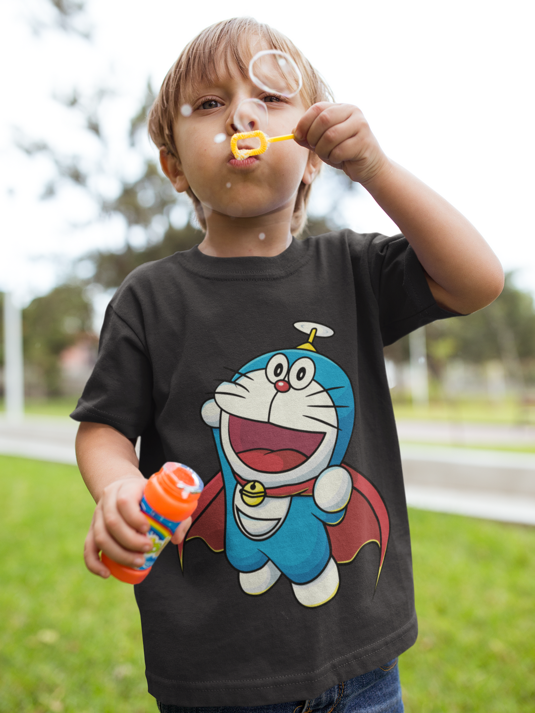 Cute Cartoon Half Sleeves T-Shirt for Boy-KidsFashionVilla