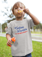 Load image into Gallery viewer, Salam World Eid Half Sleeves T-Shirt for Boy-KidsFashionVilla

