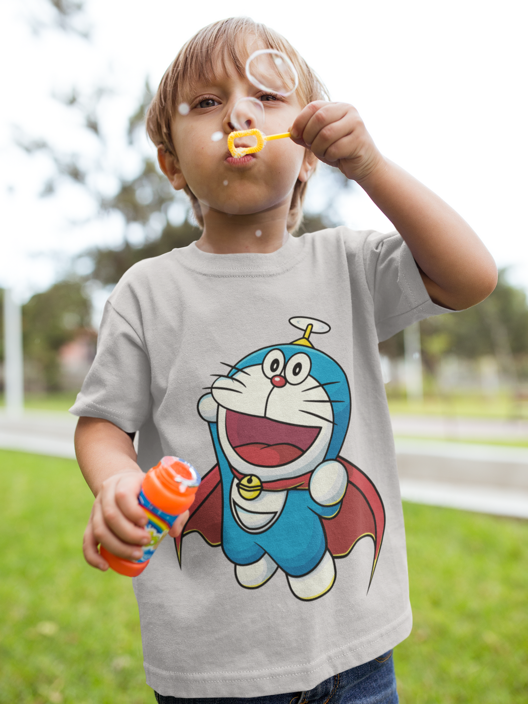 Cute Cartoon Half Sleeves T-Shirt for Boy-KidsFashionVilla